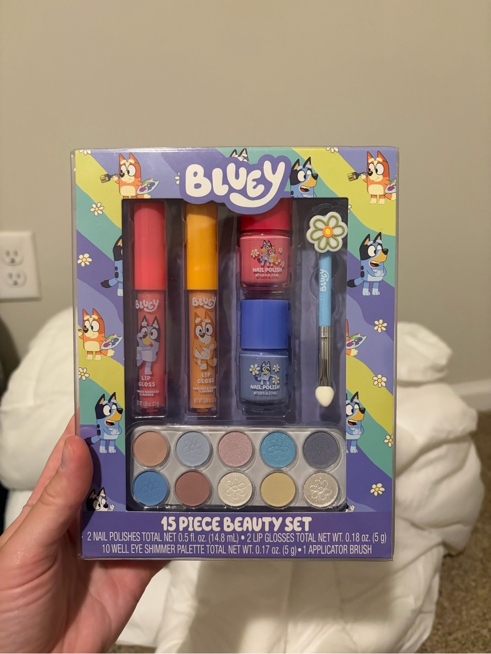 Bluey 15 Piece Beauty Set